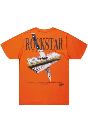 Sheridan Orange Oversized T-Shirt