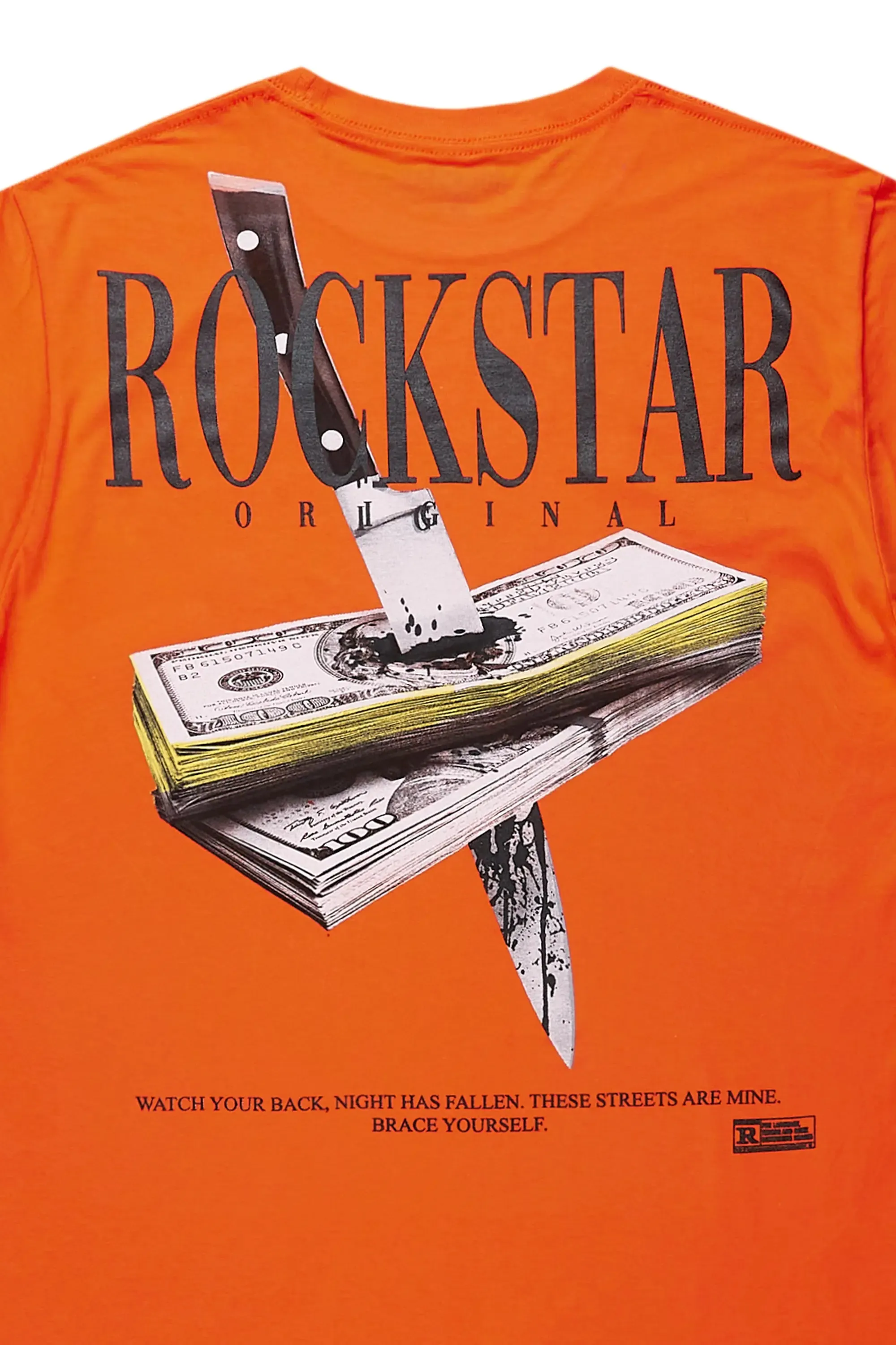 Sheridan Orange Oversized T-Shirt