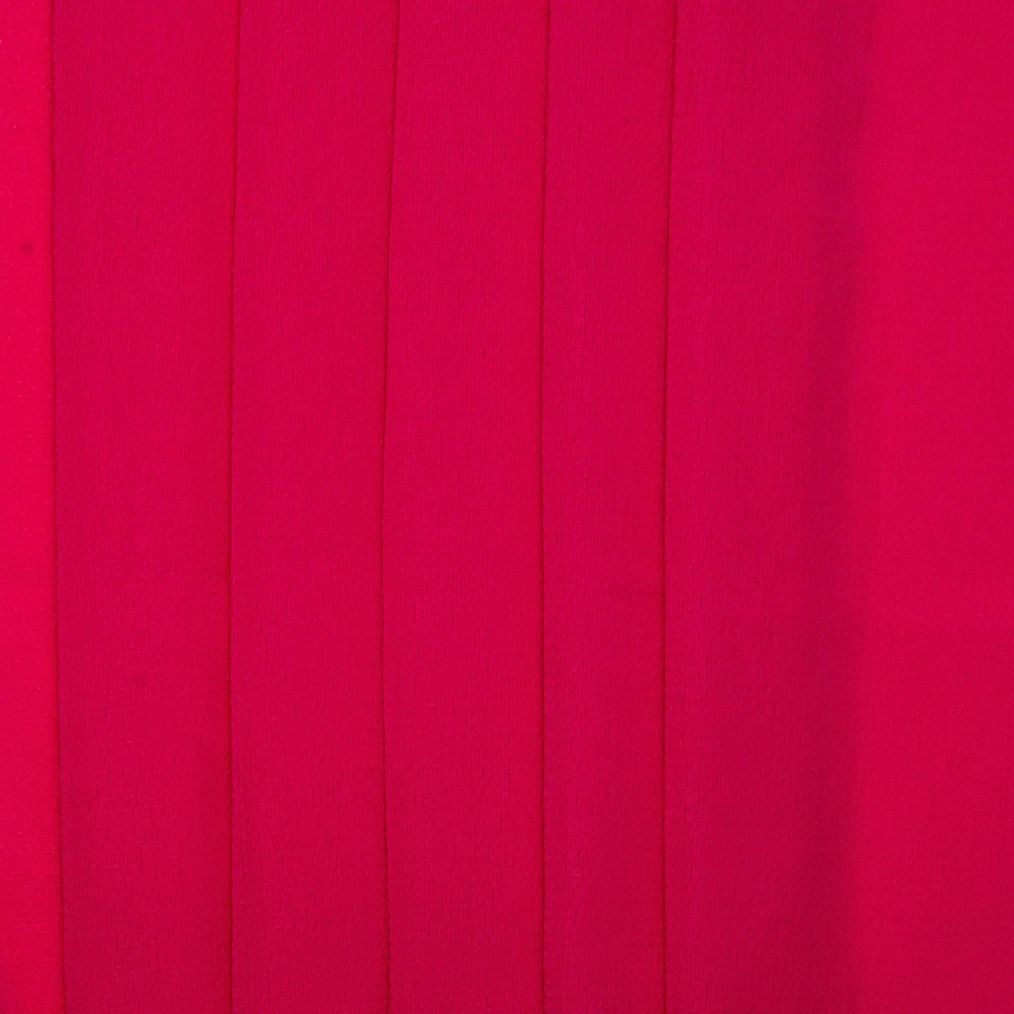 Solid textured georgette - Fuchsia