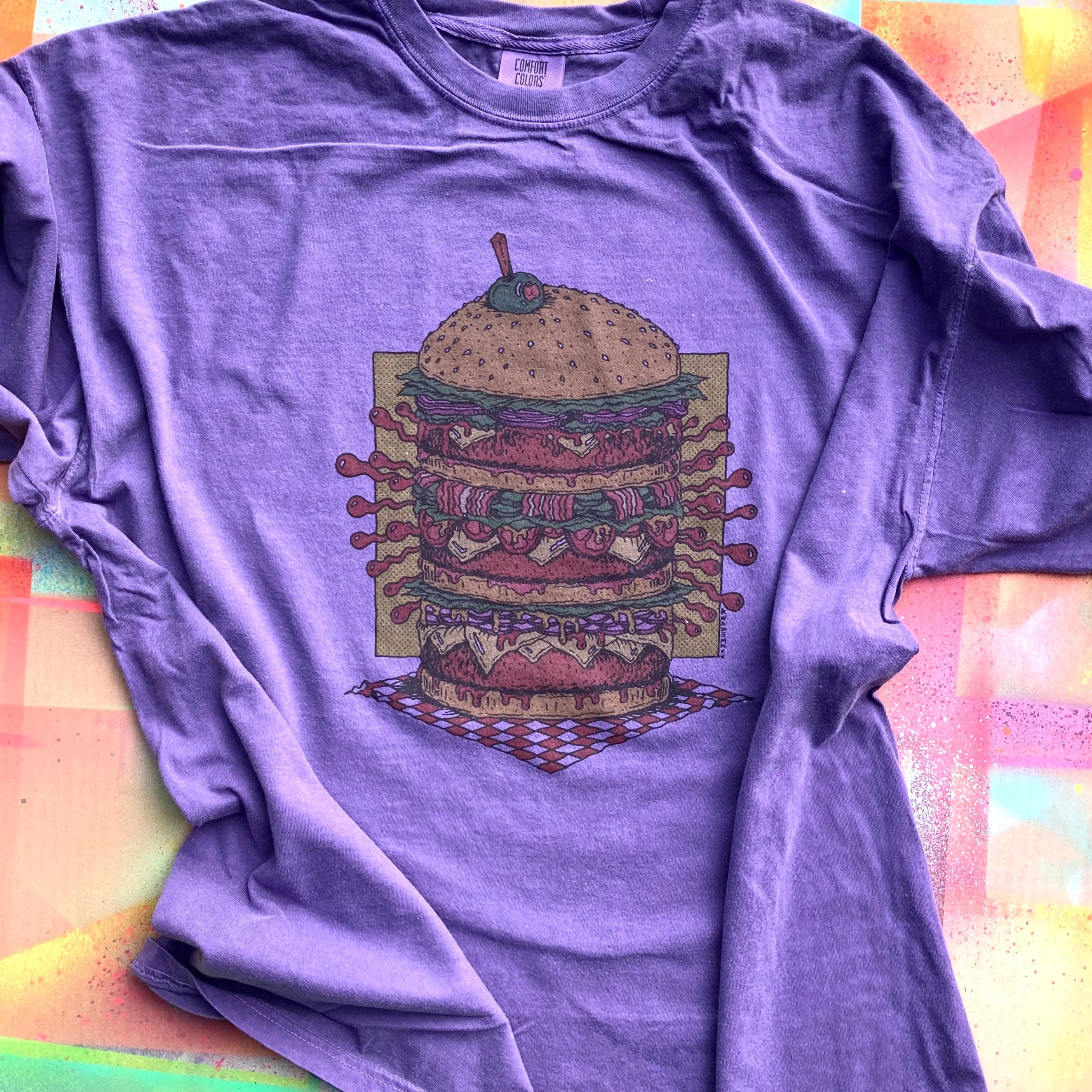 Triple Cheeseburger shirt