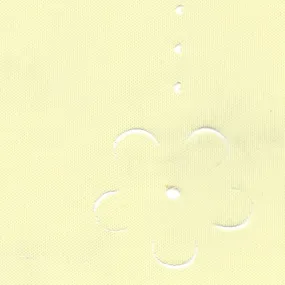 Yellow | Petals Cutout Sheer Jersey (30 Yard Roll $1.90/Yard) - SKU 2412 #S184